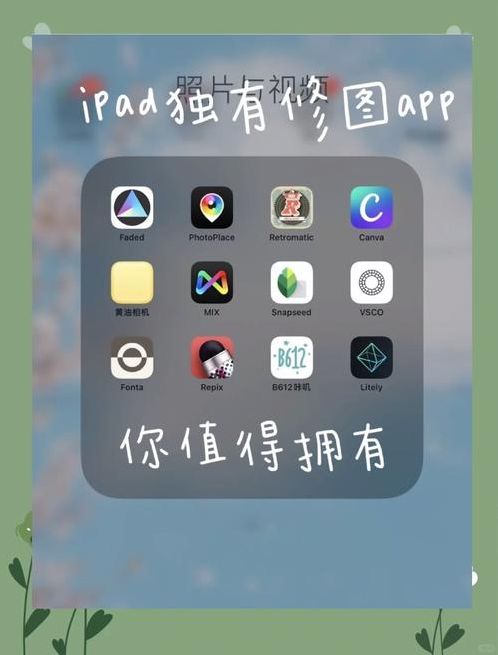 苹果修图软件（苹果修图软件叫什么）