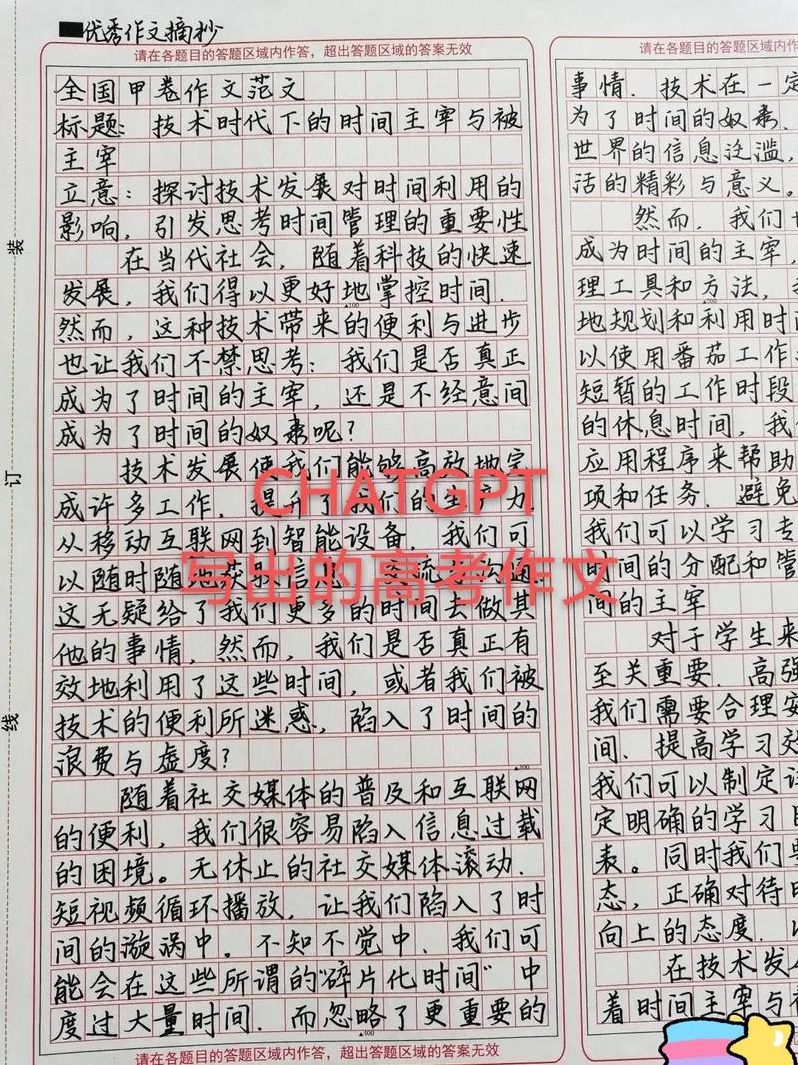 关于用chatgpt主题写作文的信息