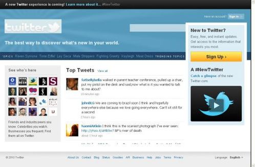 twitter网页版（推特官网twitter网页版）