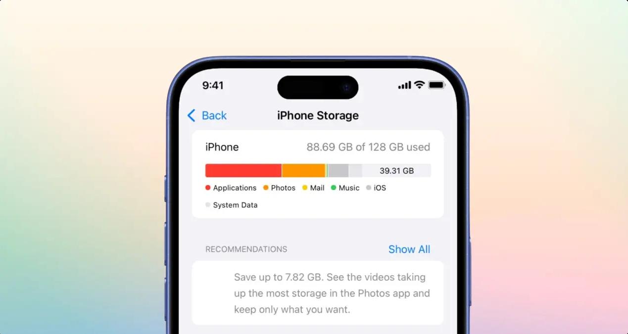 接近完美:128GB iPhone不够用？这些方法竟能让存储空间大变身