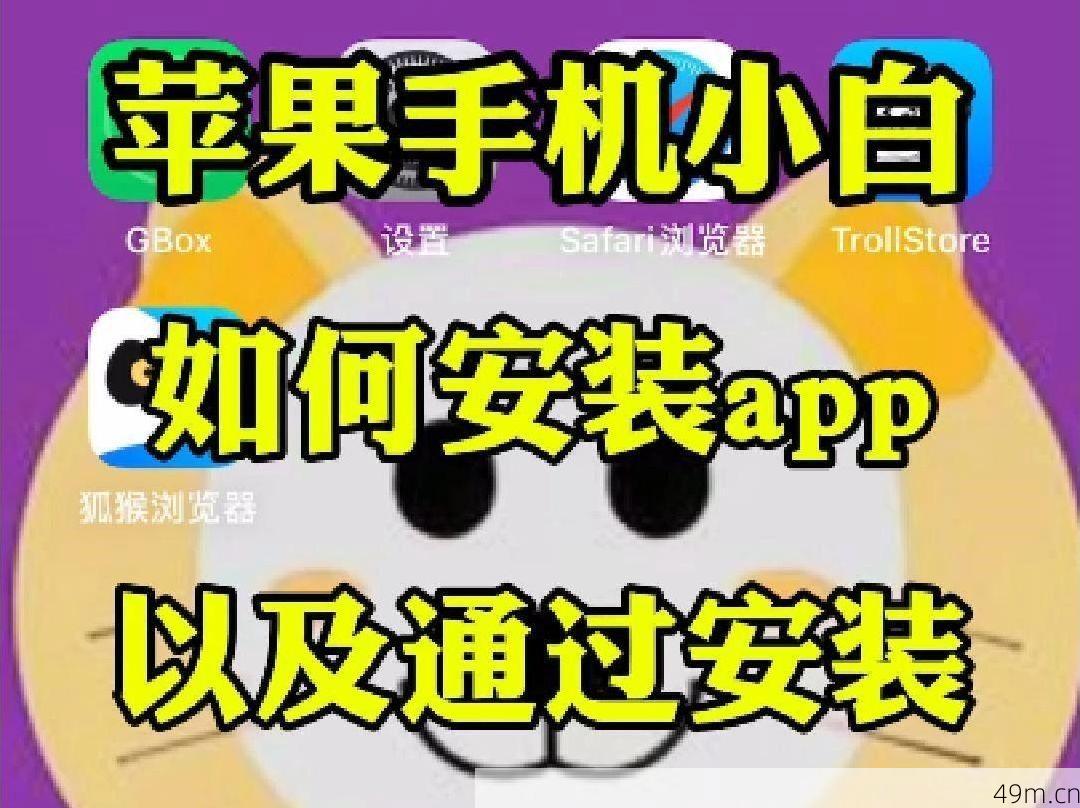 苹果应用安装教程配图