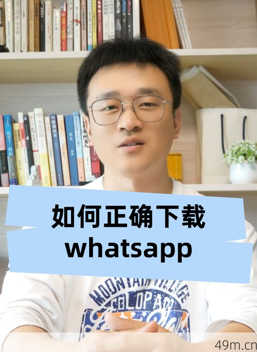WhatsApp下载教程配图